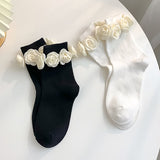 Boxtoday Gift Roses Ribbed Socks