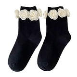 Boxtoday Gift Roses Ribbed Socks