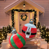 Boxtoday 55cm Inflatable Ball Eye-Catching Pvc Inflatable Xmas Decoration Vibrant Giant Ball for New Year