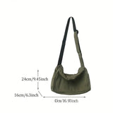 Boxtoday Gift Women's Messenger Bag Vintage Handbag Canvas Teenager Shoulder Tote Bags Casual Handbag Crossbody Handbags