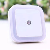 Boxtoday Wireless LED Night Light Sensor Lighting Mini EU/US Plug Night light Lamp For Children Room Bedroom Lights Christmas Lighting