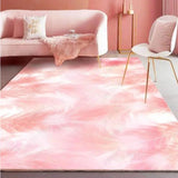 Boxtoday Nordic Style Sofa Coffee Table Mat Pink Cute Living Room Rug Girl Bedroom Bedside Rugs Simple Abstract Large Area Non-slip Mats