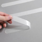 Boxtoday 2x20cm Bathroom Bathtub Anti Slip Strip Kitchen Self-adhesive Non-Slip Tape Bathtubs Showers Non-Slip Strip Floor Tiles Stickers