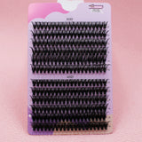 Boxtoday 30/40D 12-16mm Mix D Curl Cluster Lashes Individual Lashes Lash Extensions Clusters Lashes Soft Natural False Eyelashes