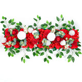 Boxtoday 100cm DIY Wedding Flower Wall Decor Arrangement Supplies Silk Peony Rose Artificial Flower Row Decoration Wedding Arch Backdrop