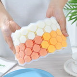 Boxtoday Ice Cube Maker Honeycomb Ice Mold Silicone Ice Jelly Juice Drink Mold Cold Drink Tools Whiskey Cocktail Drinkware Kitchen Tools