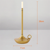 Boxtoday LED Aladdin candlelight camper table lamp rechargeable camper waterproof warm light candle lamp dinner atmosphere table lamp