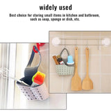 Boxtoday Kitchen Sink Holder Hanging Drain Basket Adjustable Soap Sponge Shelf Organizer Bathroom Faucet Holder Rack Kitchen Accessories