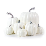 Boxtoday Halloween Party Simulation Pumpkin Decorations Artificial Gold Orange White Pumpkin Halloween DIY Home Outdoor Decorations