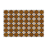 Boxtoday Plaid Retro Carpet Living Room Large Area Study Bedroom Bedside Soft Floor Mat Room Leisure Area Coffee Table Rug