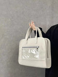 Boxtoday Gift Large Capacity Messenger Bag Women High Street Vintage White Crossbody Bags Ladies Harajuku Solid Luxury Designer Bag