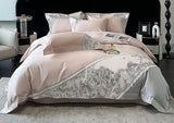 Boxtoday Elegant embroidery pastoral flower butterfly bedding set,full queen king cotton home textile bed sheet pillow case duvet cover