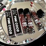 Boxtoday Dark Red Brown Mirror Juice Lip Gloss Non-stick Cup Waterproof Moisturizing Lasting Highly Pigmented Red Liquid Lipstick Makeup