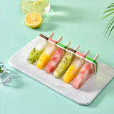 Boxtoday Ice Cream Mold with Cover Creative Watermelon Shape Mold Silicone Frozen Juice Milk Tools Summer Cold Drink DIY Accessories