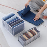 Boxtoday Organizer Panties Socks Storage Boxes Wardrobe Pants Clothes Underwear Drawers jeans Clothes Separator Bra Folding Divider