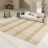 Boxtoday Gold Beige Carpet Stripes Geometric Living Room Carpets Luxurious Artistic Home Decoration Rug Easy Clean Bedroom Rug