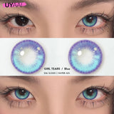 Boxtoday Anime Lenses for Eyes y2k Pink Lenses Korean Style Fashion Lenses for Halloween Purple Eye Contacts 1 Pair Red Lenses