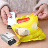 Boxtoday Plastic Heat Bag Sealer Food Packaging Sealing Machine Portable Snack Bag Sealing Clip Kitchen Storage Accessories Home Gadgets