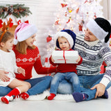 Boxtoday Soft Santa Hat Comfortable Velvet High-Grade Christmas Hat Festive Holiday Hat for Kids