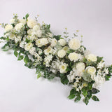 Boxtoday 50/100cm DIY Wedding Flower Wall Decoration Arrangement Supplies Silk Peonies Rose Artificial Floral Row Decor Wed Arch Backdrop