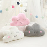 Boxtoday New Stuffed Cloud Moon Star Raindrop Plush Pillow Soft Cushion Toys For Children Baby Kids Girl Christmas Gift Room Car Decor