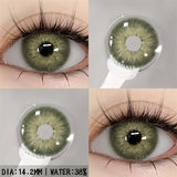 Boxtoday  2pcs Myopia Color Contact Lenses for Eyes Gray Pupils with Diopters Blue Eye Lenses Brown Natural Lenses Green Eye Lens