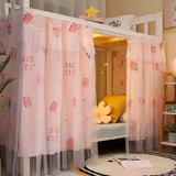 Boxtoday Bunk bed Gauze curtain Bed curtain mosquito net tent bedroom Student bed Blocking privacy blackout window