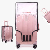 Boxtoday Transparent PVC Luggage Cover Waterproof Trolley Protective Cover Thicken Durable Suitcase Dust Protector Cover Travel Accessory