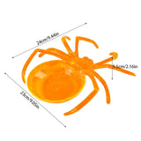 Boxtoday Halloween Spider Shaped Fruits Candy Basket Snack Cookie Bowl Plate Tray Kids Trick or Treat Halloween Party Table Decorations