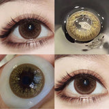 Boxtoday Color Prescription Contact Lenses with Diopter Number Glasses Black Lenses Student Animation Lenses of the Year Beauty Cosmetics