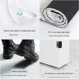 Boxtoday Entrance Door Mat Japanese Style Silent Wind Coil Cream Air Door Mat Bedroom Kitchen Living Room Carpet Can Be Cut Floor Mat