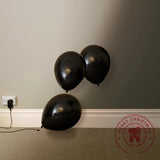 Boxtoday 5" 10" 12" 18" 36" Pure Black Balloon Latex Thickened Round Matte Balloons Birthday Party Wedding Halloween Christmas Decoration