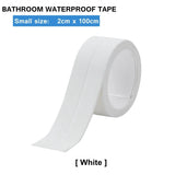 Boxtoday PVC Sealing Strip Tape Bathroom Bath Toilet Caulk Tape Self Adhesive Waterproof Mildew Proof Tapes For Kitchen Sink Wall Corner