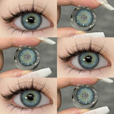 Boxtoday Natural Colored Contact Lenses for Eyes 1pair New Contact Lenses Blue Colorful Lenses Green Lenses Fashion Colored Lens