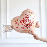 Boxtoday Happy Valentine’s Day Love Red Heart Bear Foil Balloons Wedding Anniversary Party Supplies Birthday Gift Home Outdoor Decoration