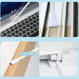 Boxtoday 30/20/10Pcs Disposable Multifunction Flat Long Brush Head Toilet Gap Brush Window Sill Wall Groove Cleaning Tools Household