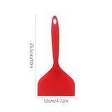 Boxtoday Silicone Spatula Wide Mouth Non-stick Scraper Steak Beef Egg Cooking Spatula Pancake Baking Tools Kitchen Cooking Shovel