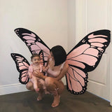 Boxtoday Sexy Lady Hot Sale Halloween Cosplay Butterfly Wing Fairy Costumes For Adult Kids Accessory Party Costume Decoration