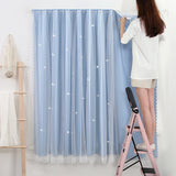 Boxtoday Magic Strap Curtains for Windows Living Room Bedroom Magic Tape Tulle for windows small window sheer curtain Gauze