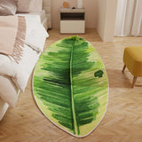 Boxtoday  Creative Leaf Carpet Art Green Leaf Rug Comfortable Soft Bedside Carpet Living Room Sofa Decoration Carpets Balcony Non Slip Mat