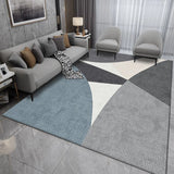 Boxtoday Minimalist Geometric Abstract Striped Carpet Comfortable Easy Clean Large Area Living Room Carpets Luxury Bedroom Decorative Rug