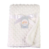 Boxtoday Spring Baby Blanket Warm Double Layer Swaddle Wrap Newborn Thermal Soft Fleece Bath Towel Baby Stroller Blanket Sleepsack 76*102