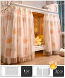 Boxtoday Bunk bed Gauze curtain Bed curtain mosquito net tent bedroom Student bed Blocking privacy blackout window