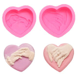 Boxtoday 3D Heart-shaped Silicone Mold DIY Love Symbol Art Candle Plaster Soap Resin Making Chocolate Cake Molds Valentine's Day Gift