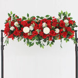 Boxtoday 50/100cm DIY Wedding Flower Wall Decoration Arrangement Supplies Silk Peonies Rose Artificial Floral Row Decor Wed Arch Backdrop