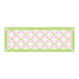 Boxtoday Cute Love Carpets Green Plaid Flower Rugs Girls Room Decorative Rug Bedroom Bedside Carpets Comfortable Soft Sofa Corridor Mat