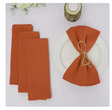 Boxtoday 50PC 30X45CM Table Cloth Napkins Cotton Durable Fabric Reusable Kitchen Dining Easter Wedding Christmas baby shower Decoration