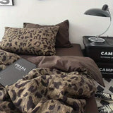 Boxtoday Luxury Leopard Bedding Sets Fashion Duvet Cover With Bed Sheet Pillowcase Twin Full Queen Size Bedclothes Adults Woman Bed Linen