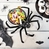 Boxtoday Halloween Spider Shaped Fruits Candy Basket Snack Cookie Bowl Plate Tray Kids Trick or Treat Halloween Party Table Decorations