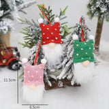 Boxtoday 3Pcs/lot Christmas Gnome Elf Doll Pendant Merry Christmas Decorations for Home Xmas Tree Ornament Navidad Natal New Year